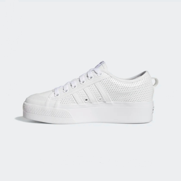 adidas | Shoes | Adidas Womens Nizza Platform Shoes Fx98 Color Cloud White  New In Box | Poshmark